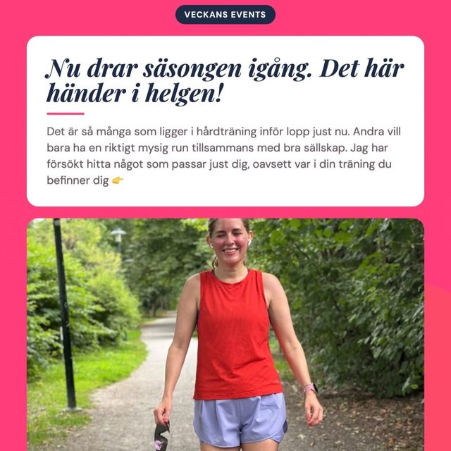 Senaste inlägg från @runclubs.se